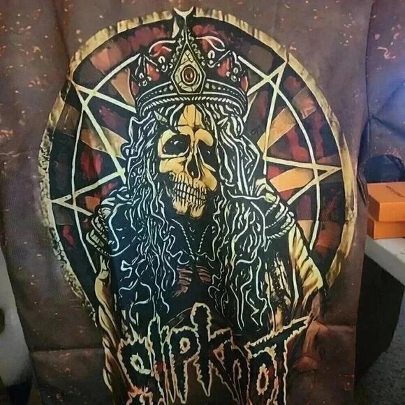 Hot Slipknot Concert Unisex Sz Small NEW Excellent Skull King - Picture 1 of 6